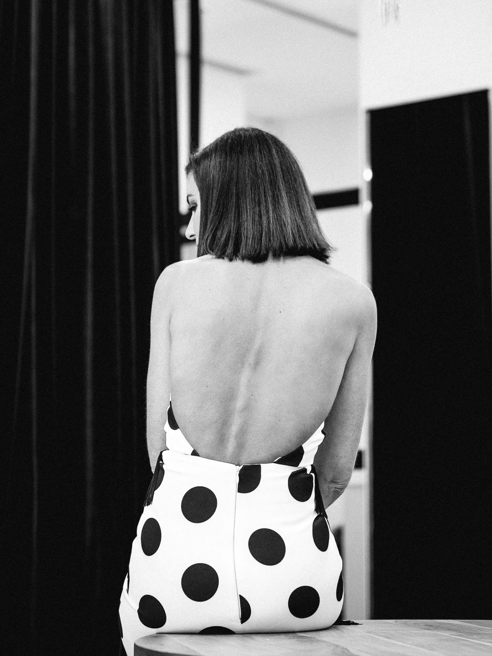 Foto uno de Silvia Fernández con el look dos