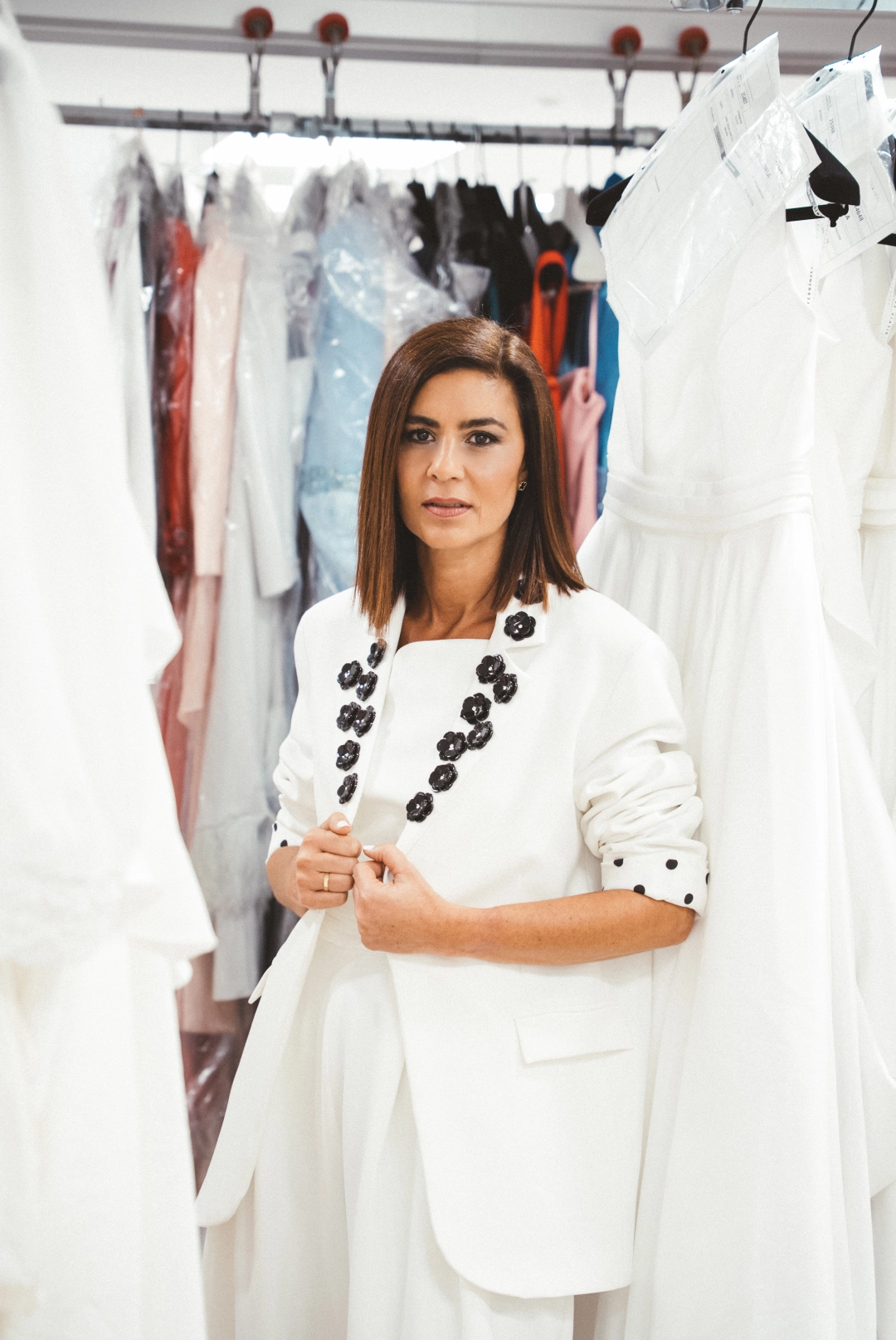 Foto uno de Silvia Fernández con el look cuatro
