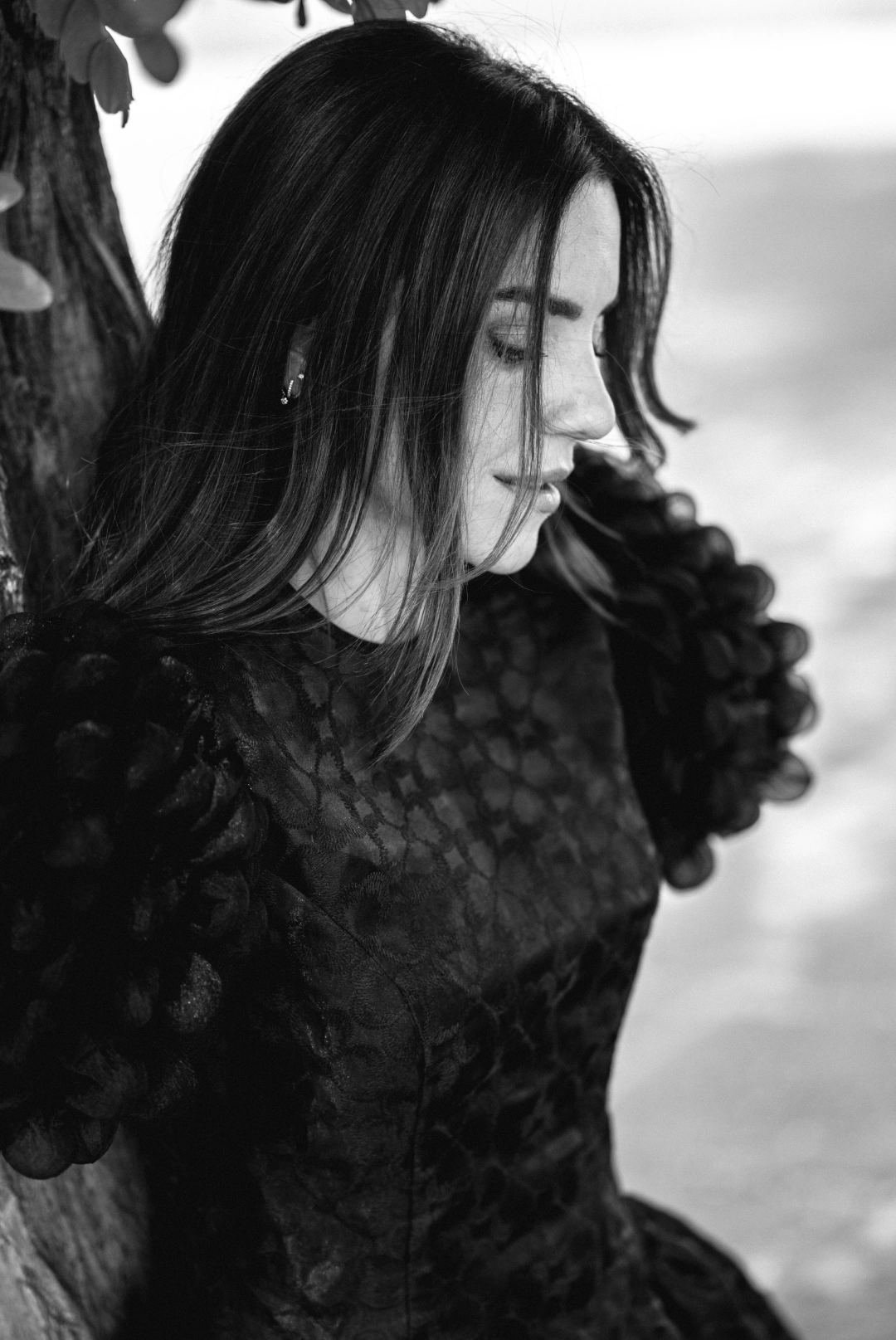Foto tres de Paula Ordovás con el look uno