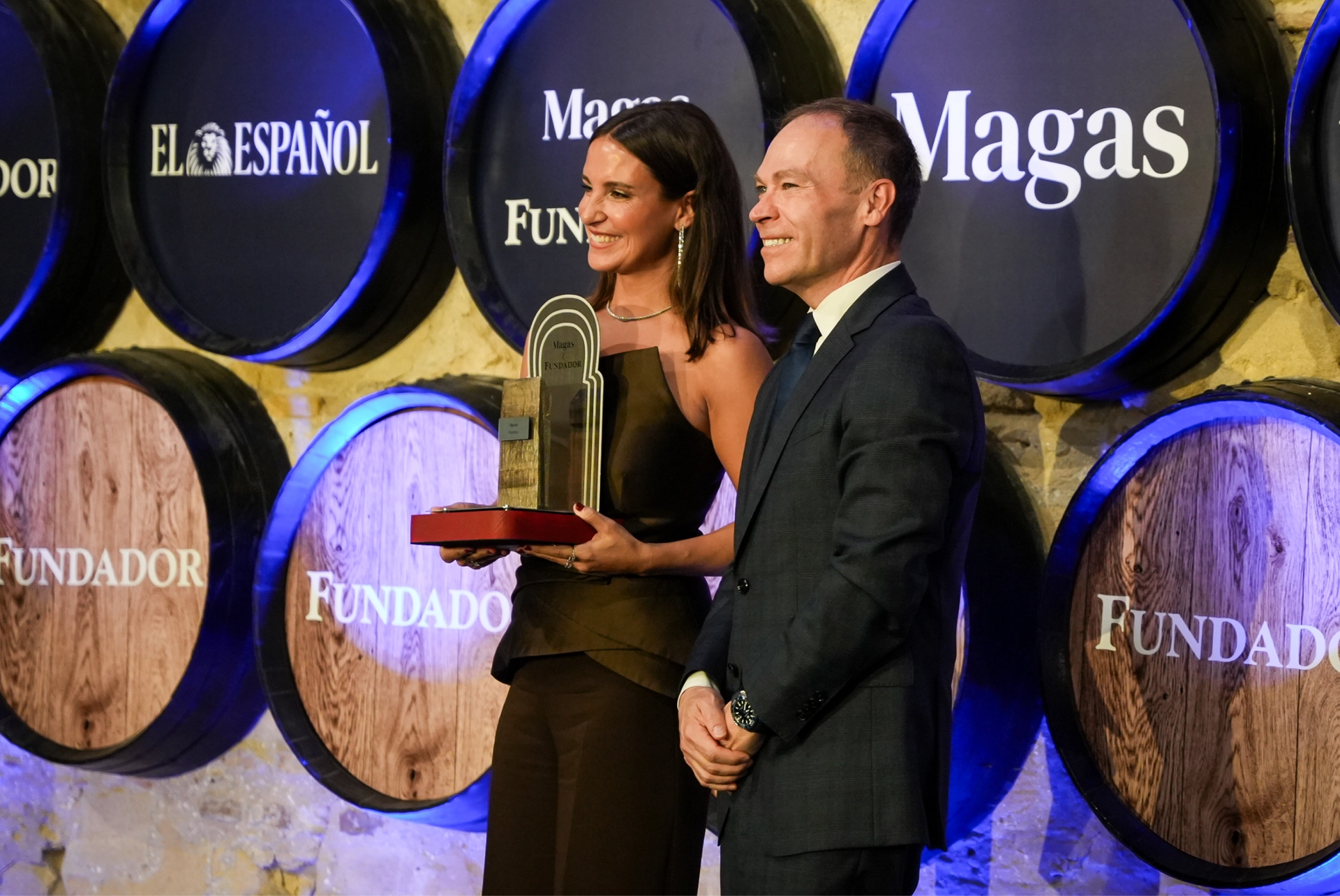 Ángel Piña y Marta Pombo