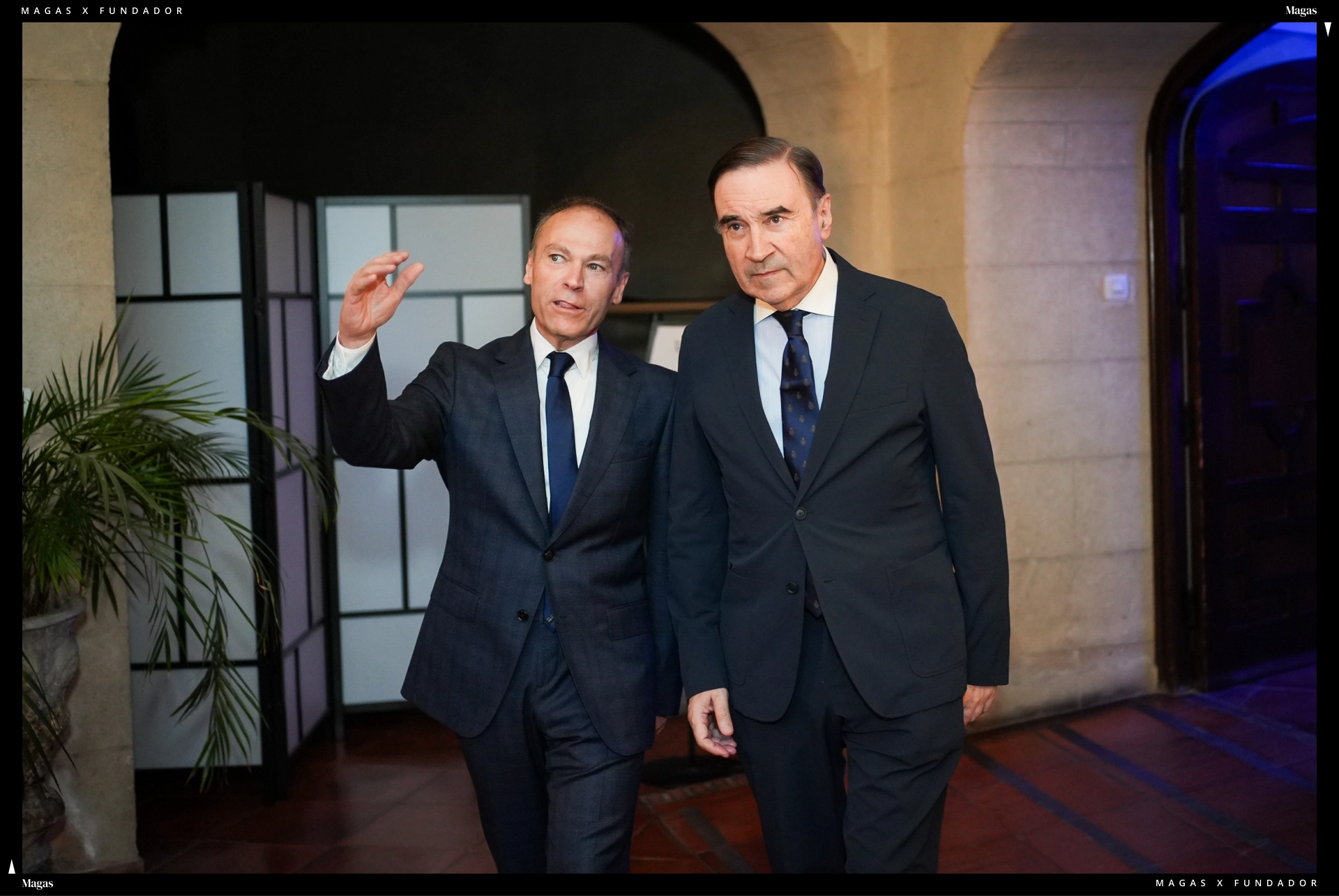 Ángel Piña y Pedro J. Ramírez
