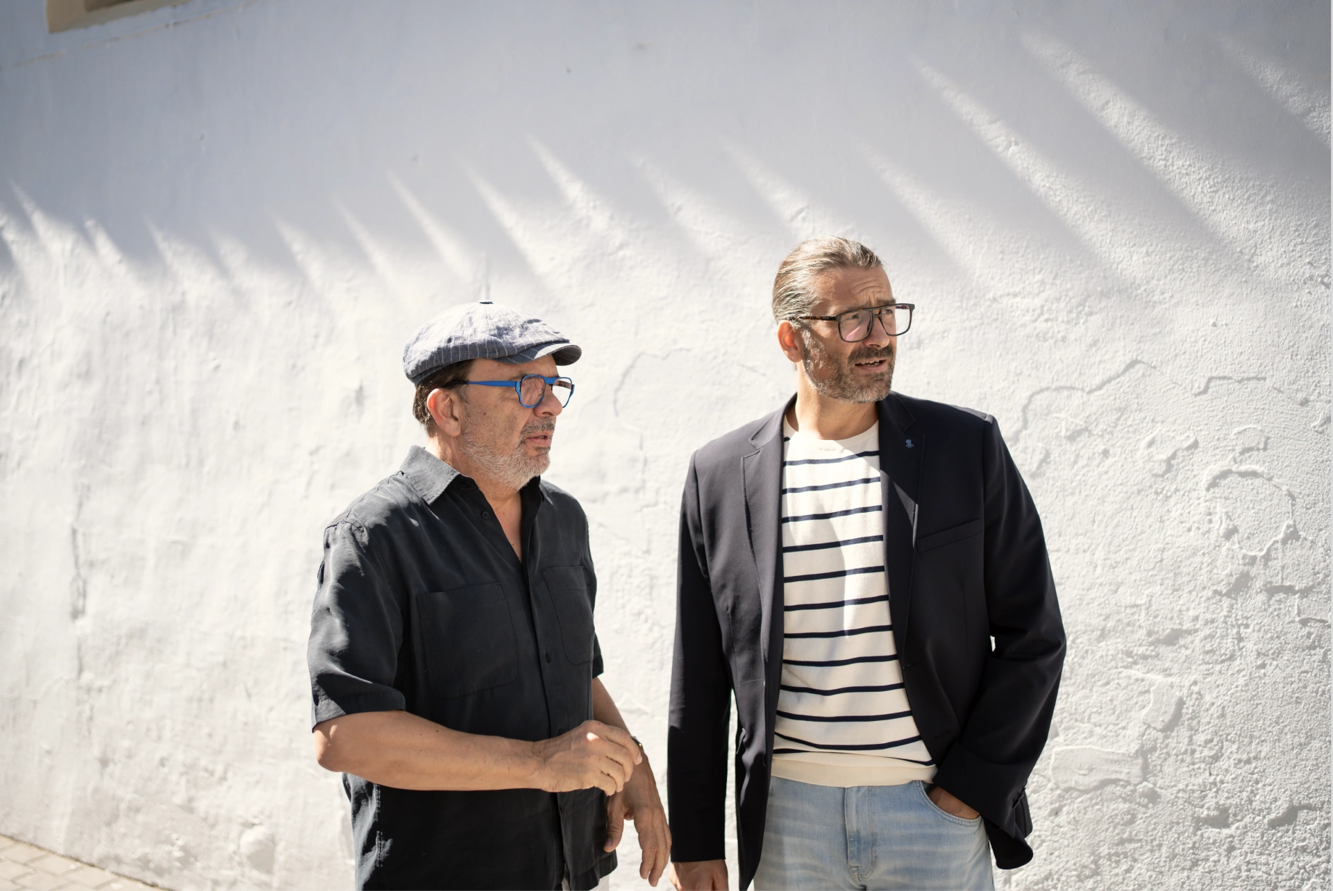 Jesús Sánchez y Román Mosteiro