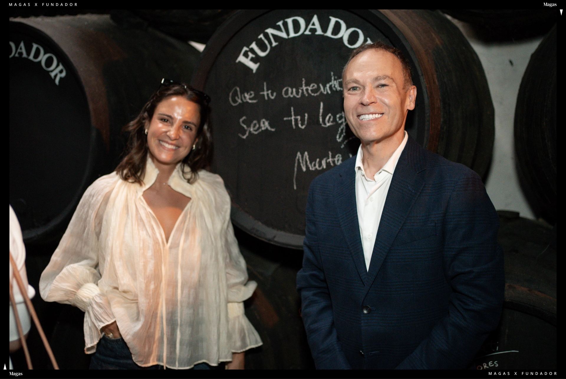 Marta Pombo y Ángel Piña
