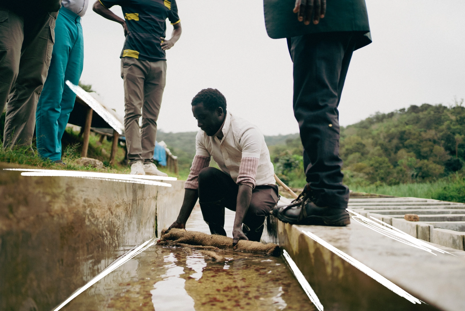 Foto once de la producción de Chipunga, Malawi