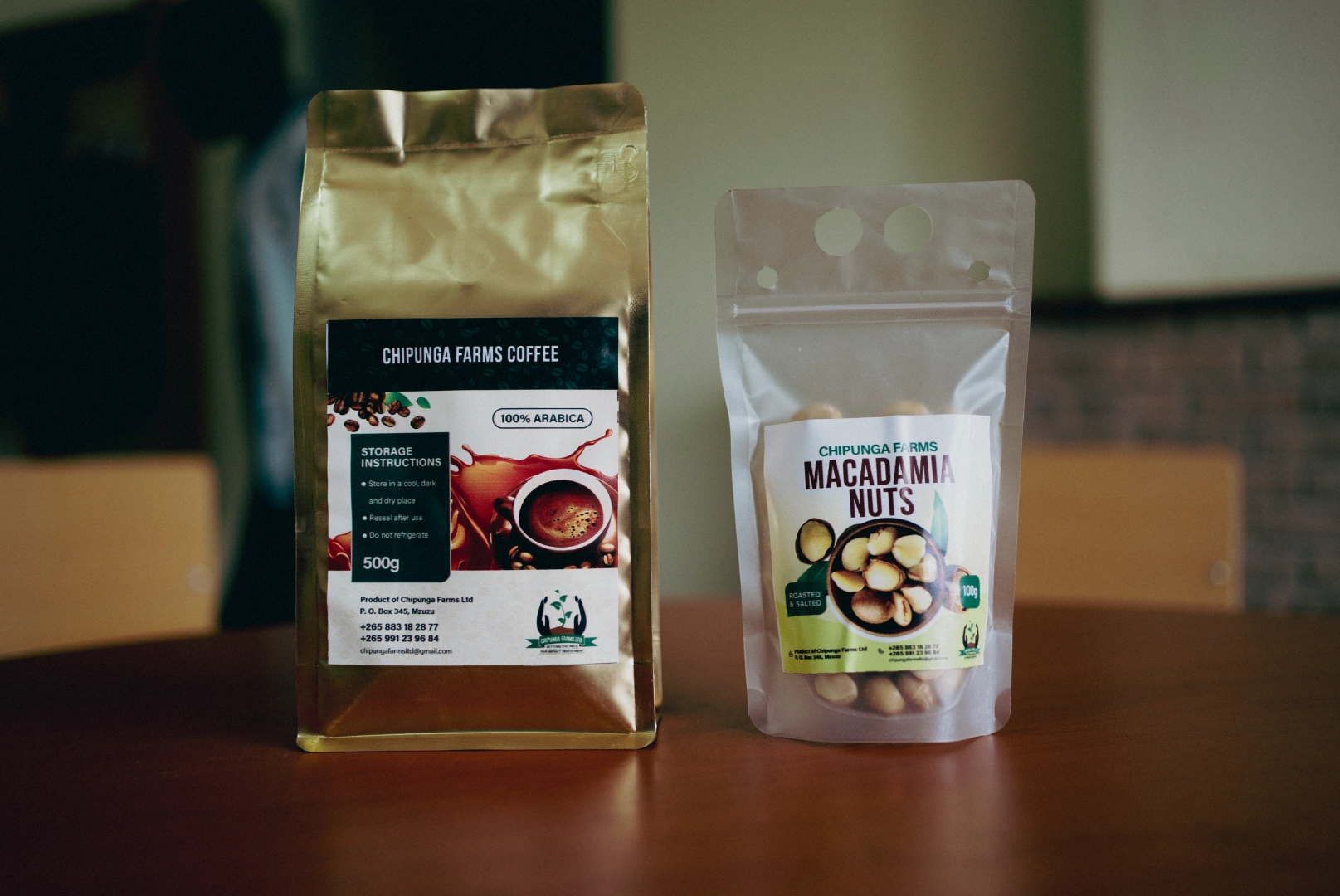 Foto quince de la producción de Chipunga, Malawi