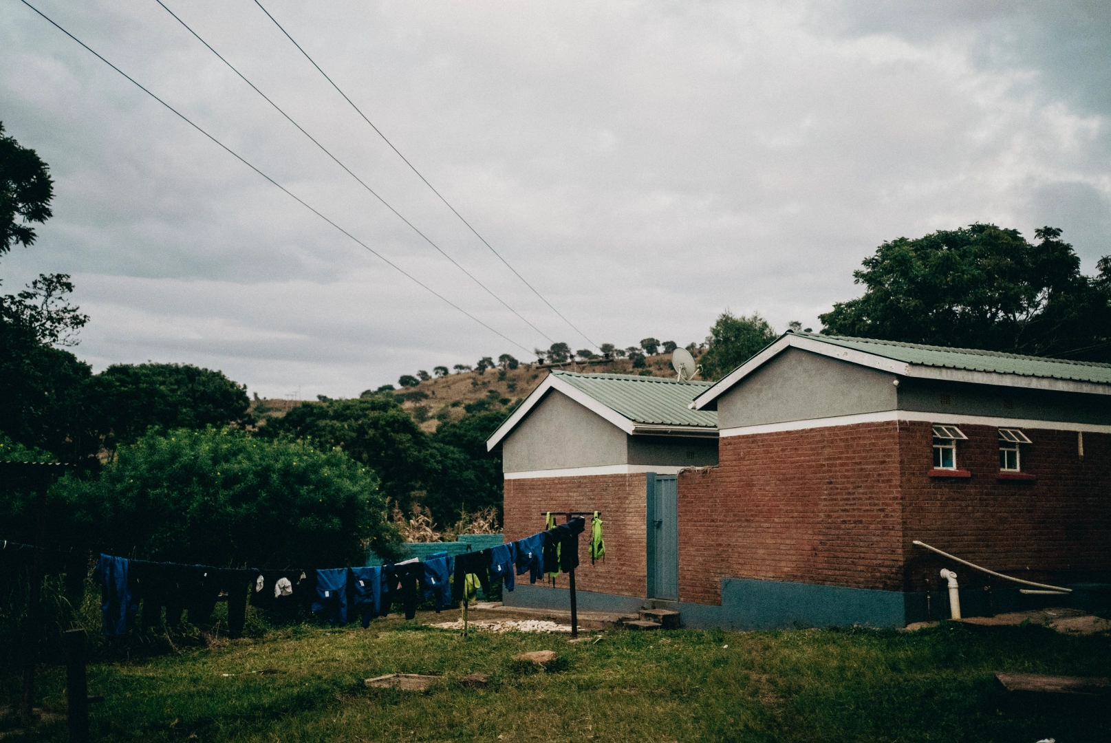 Foto quince del orfanato en el centro de Malawi