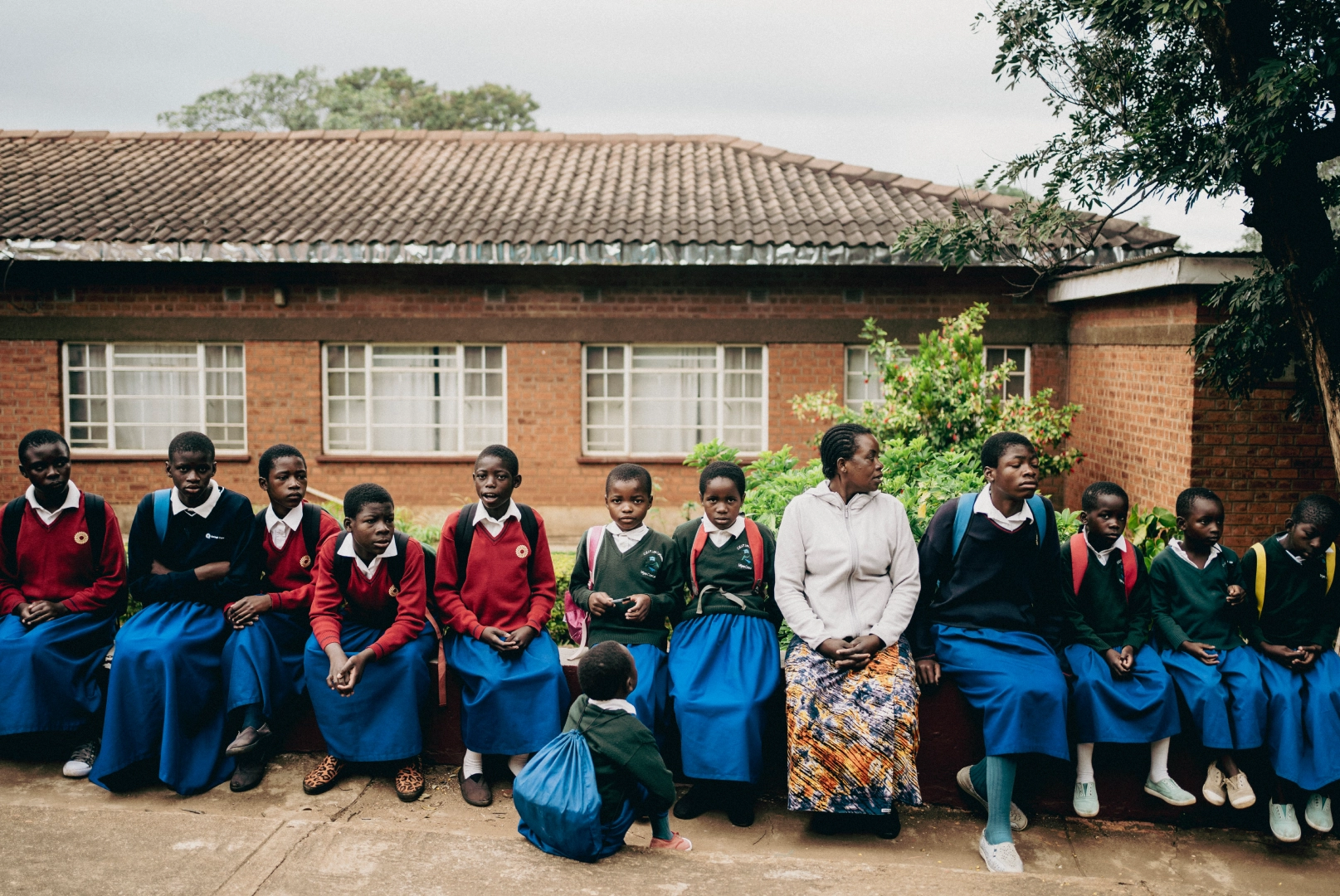 Foto diecinueve del orfanato en el centro de Malawi