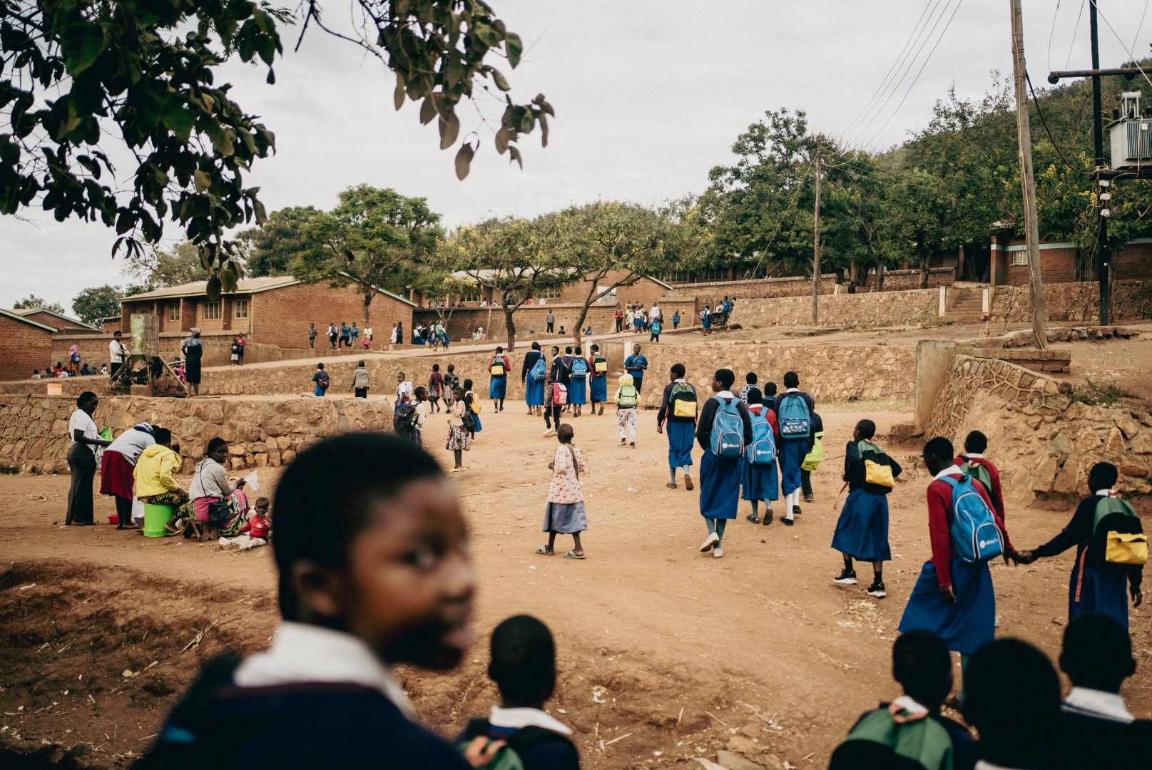 Foto veinte del orfanato en el centro de Malawi