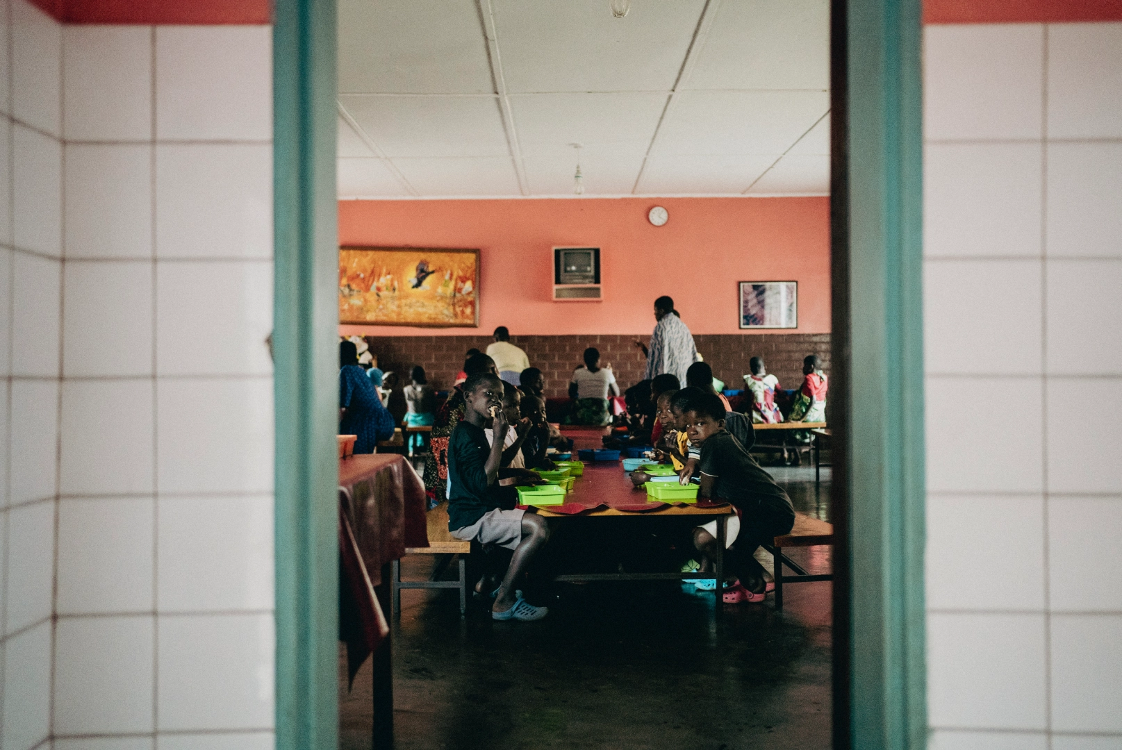 Foto nueve del orfanato en el centro de Malawi