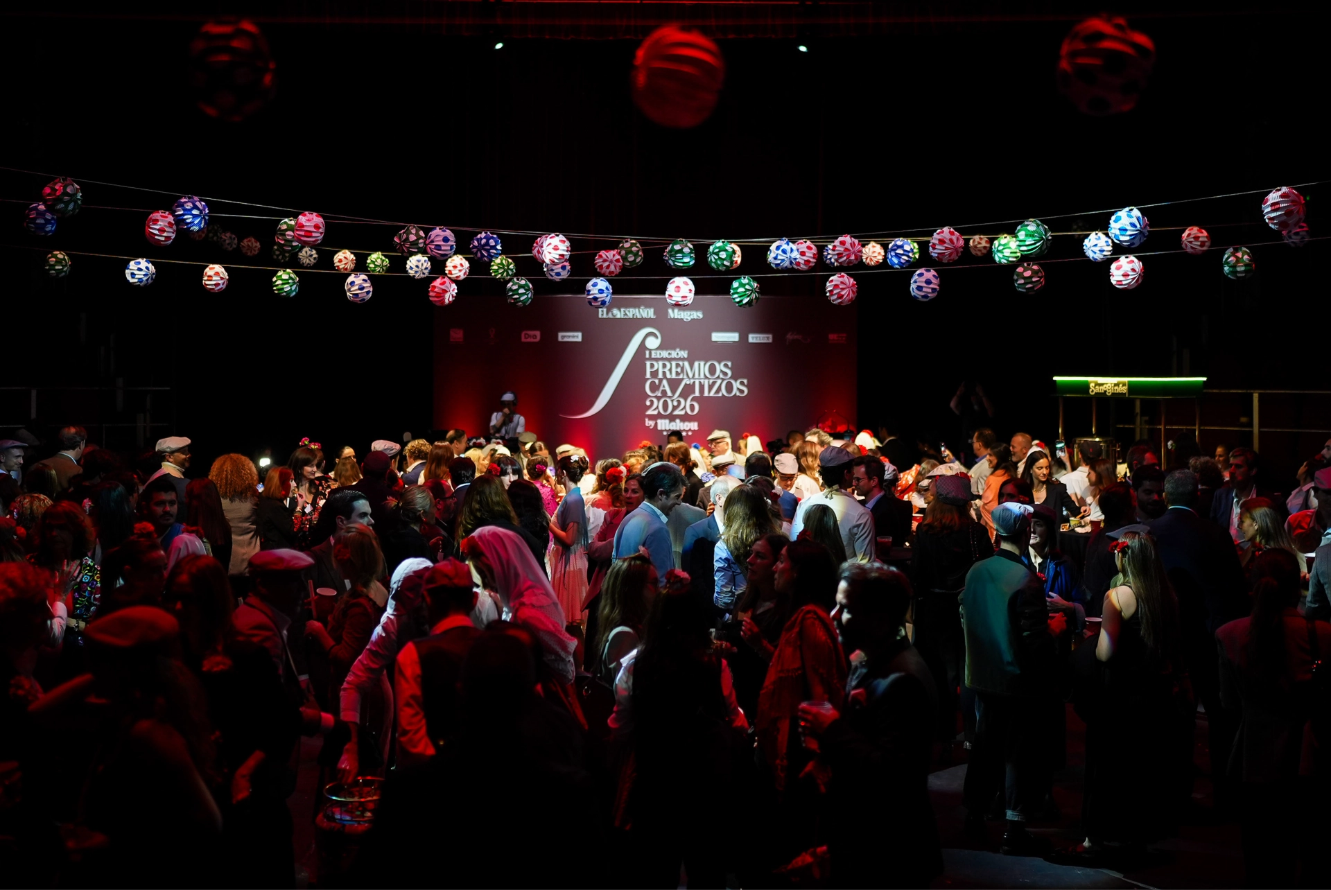 Celebración de la verbena en el Circo Price