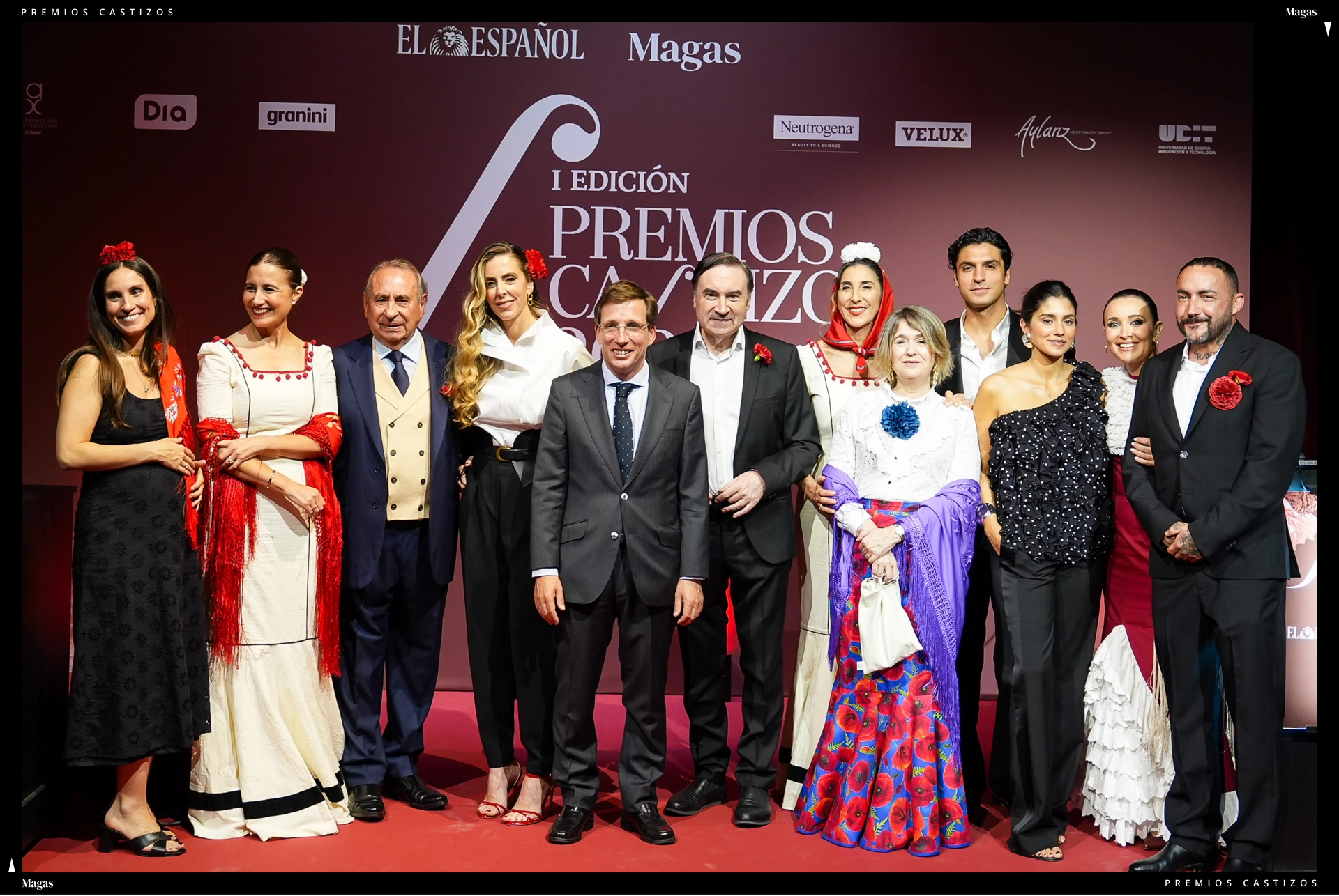 Susana del Castillo, Samary Fernández Feito, Pedro Trapote, Johanna Müller, José Luis Martínez-Almeida, Pedro J. Ramírez, Paz Padilla, Marta Rivera de la Cruz, Tomás Páramo, María G. de Jaime, Cruz Sánchez de Lara y DJ Nano