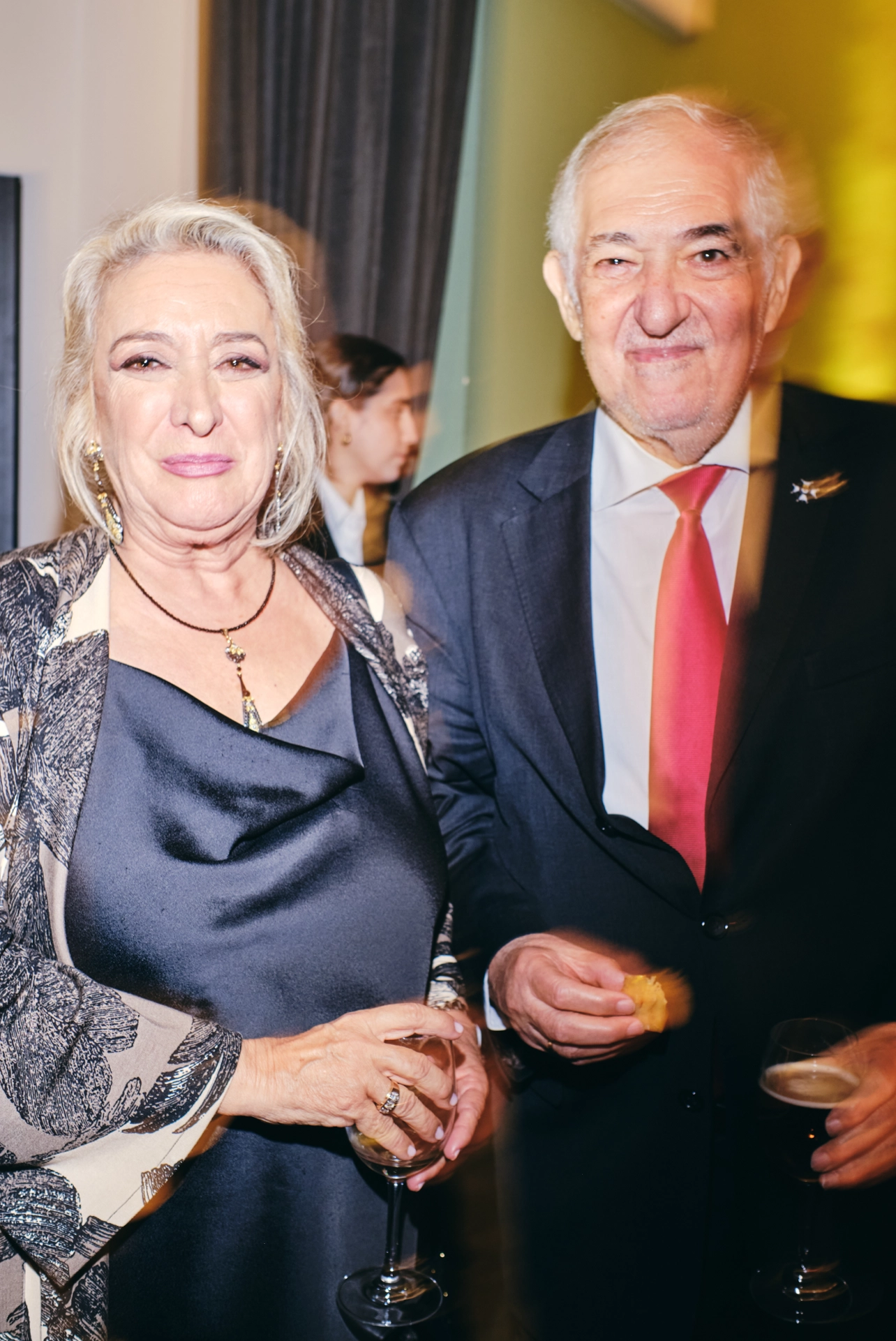 Esther Esteban y Cándido Conde-Pumpido