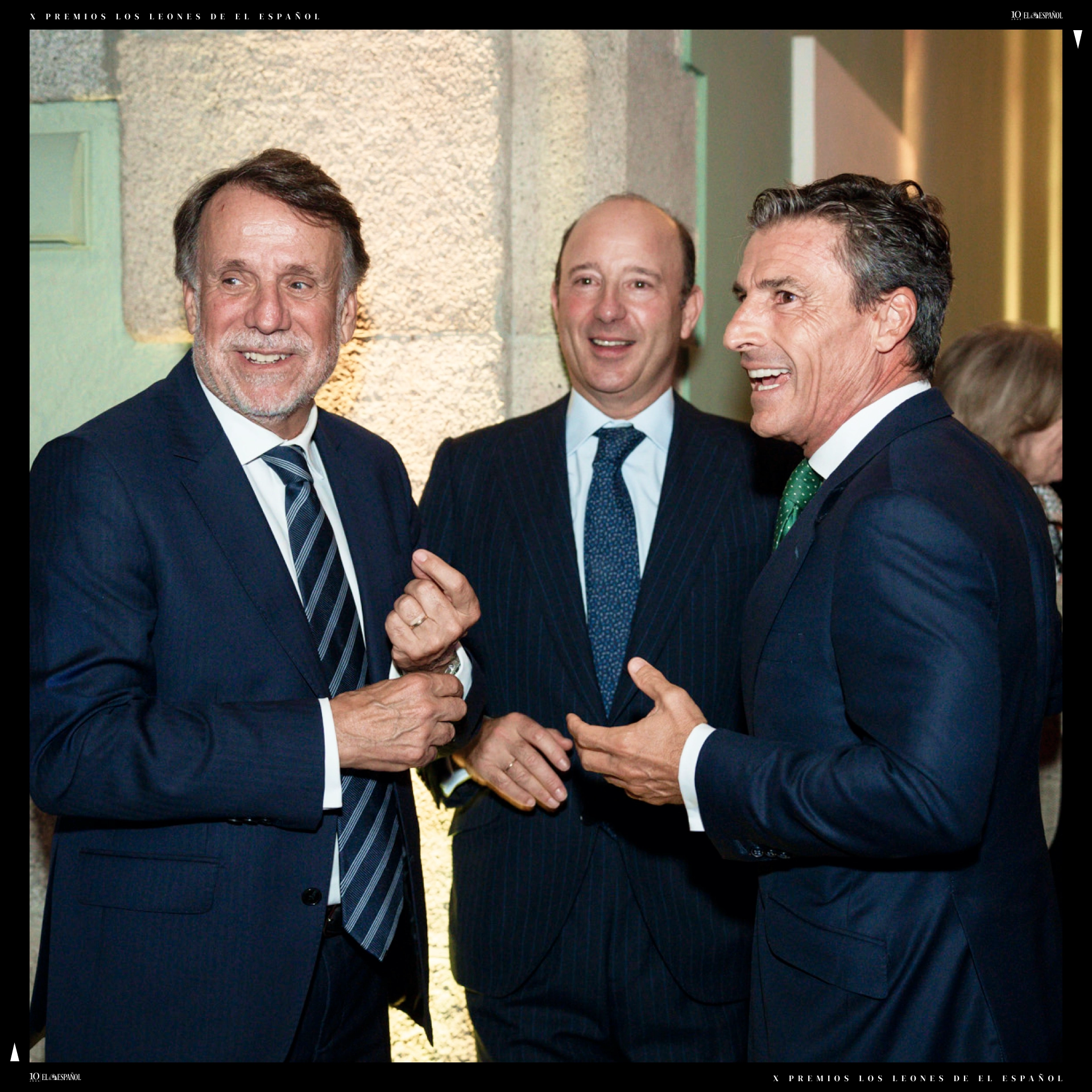 José Creuheras, Juan Manuel Cendoya y Federico Linares