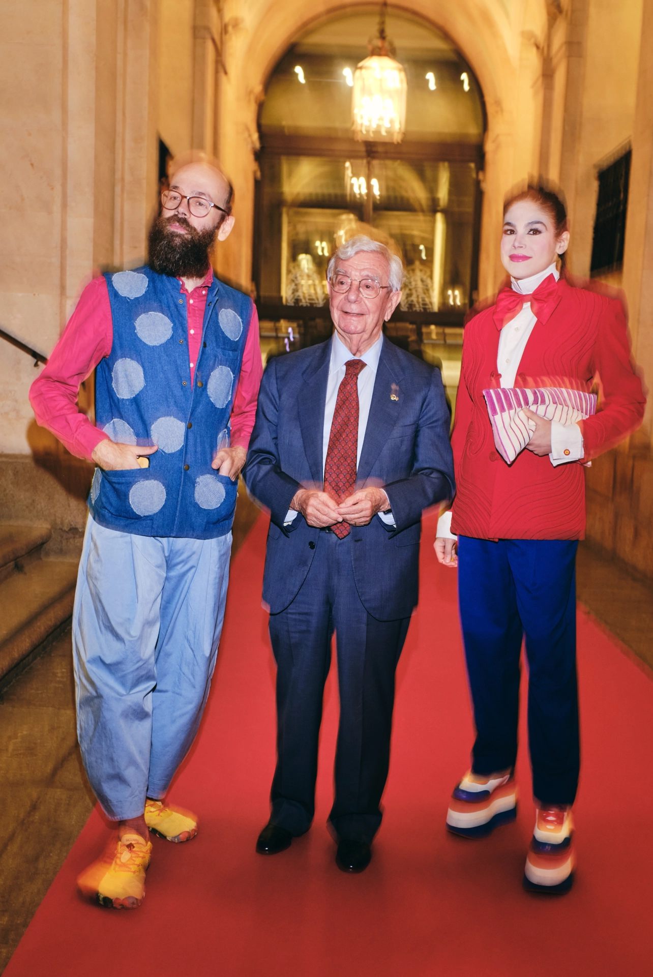 Tristán Ramírez, Rafael Ansón y Cósima Ramírez