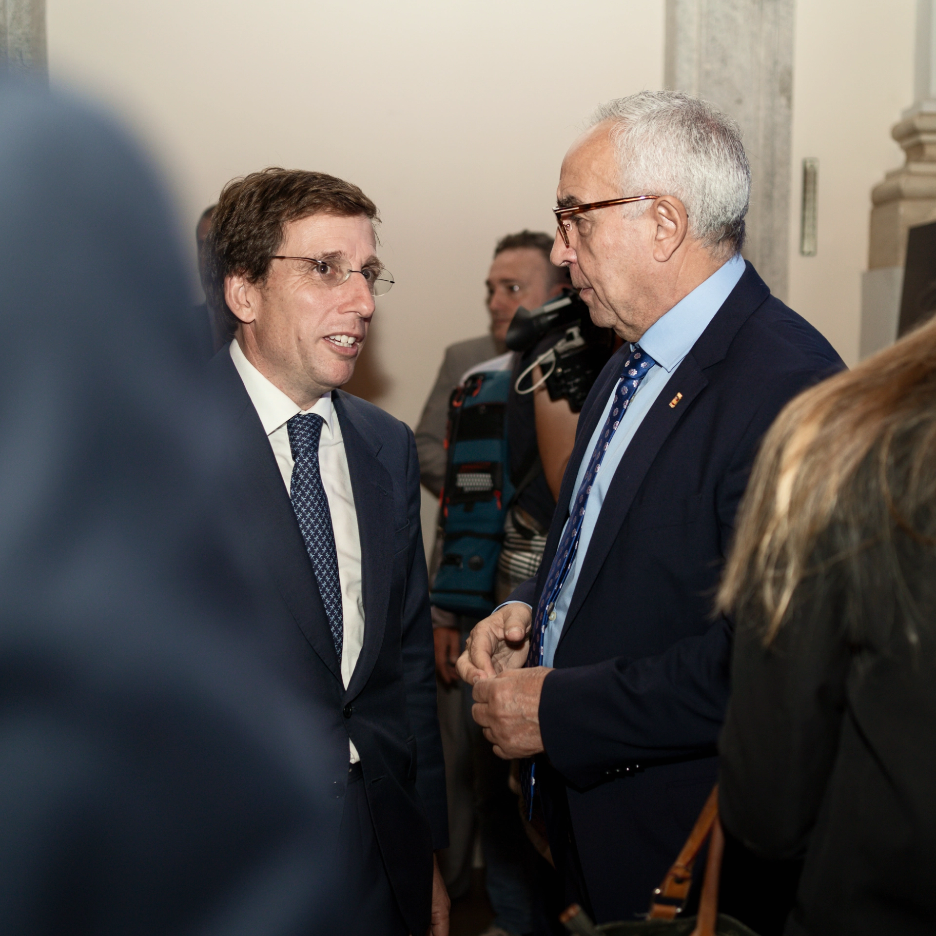 José Luis Martínez-Almeida y Alejandro Blanco