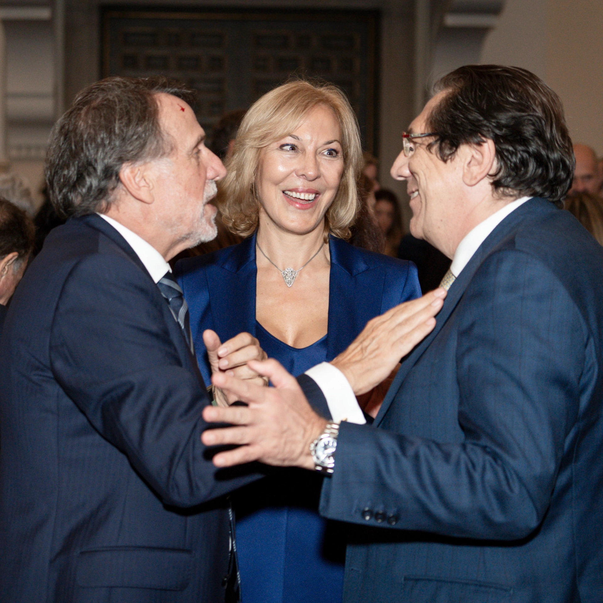 José Creuheras, Yolanda San Pastor y Enrique Arnaldo