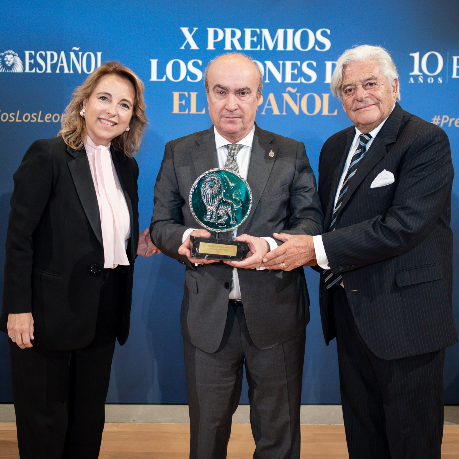 Nieves Segovia, Mariano Jabonero y Luis Alberto Lacalle