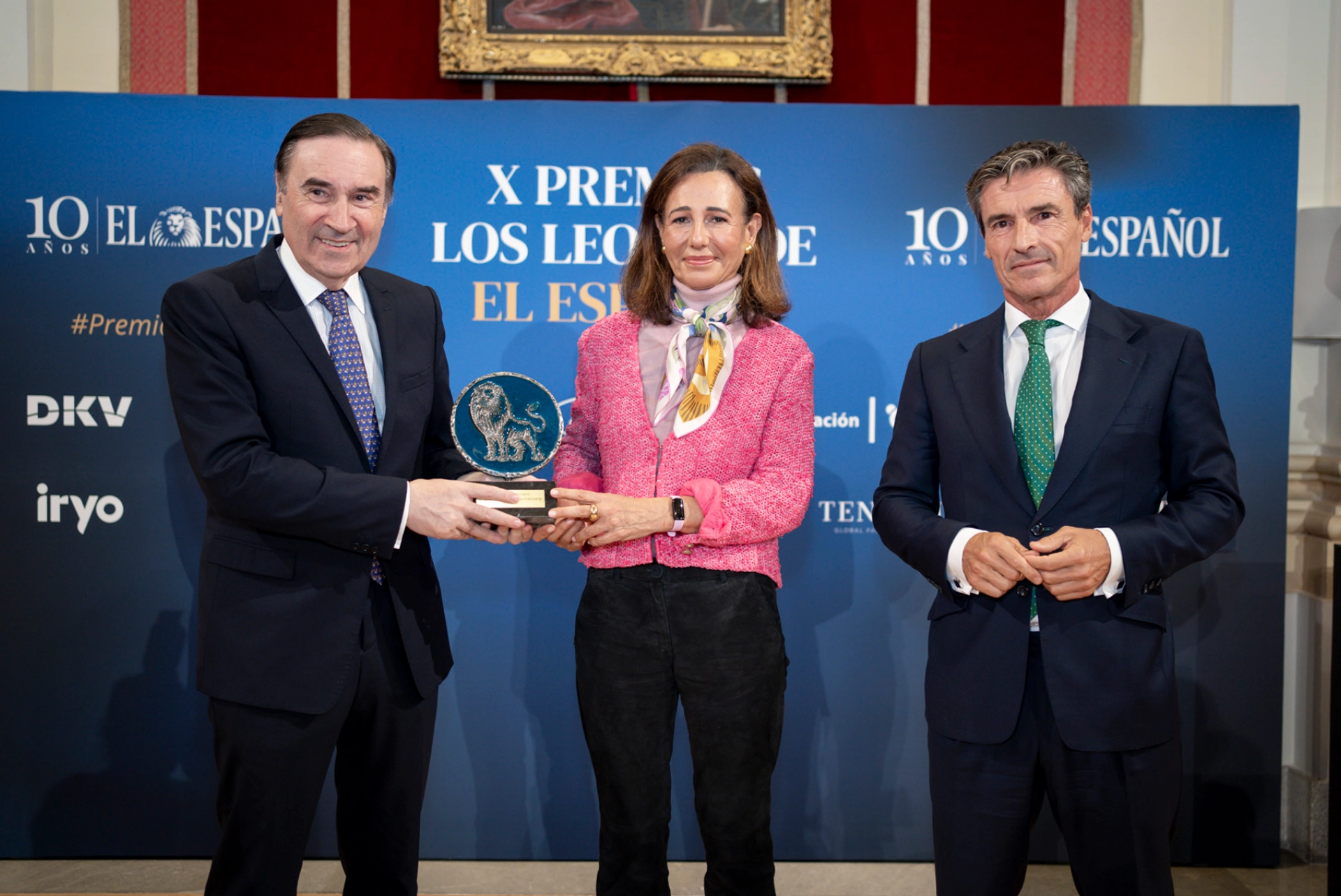 Pedro J. Ramírez, Ana Botín y Federico Linares