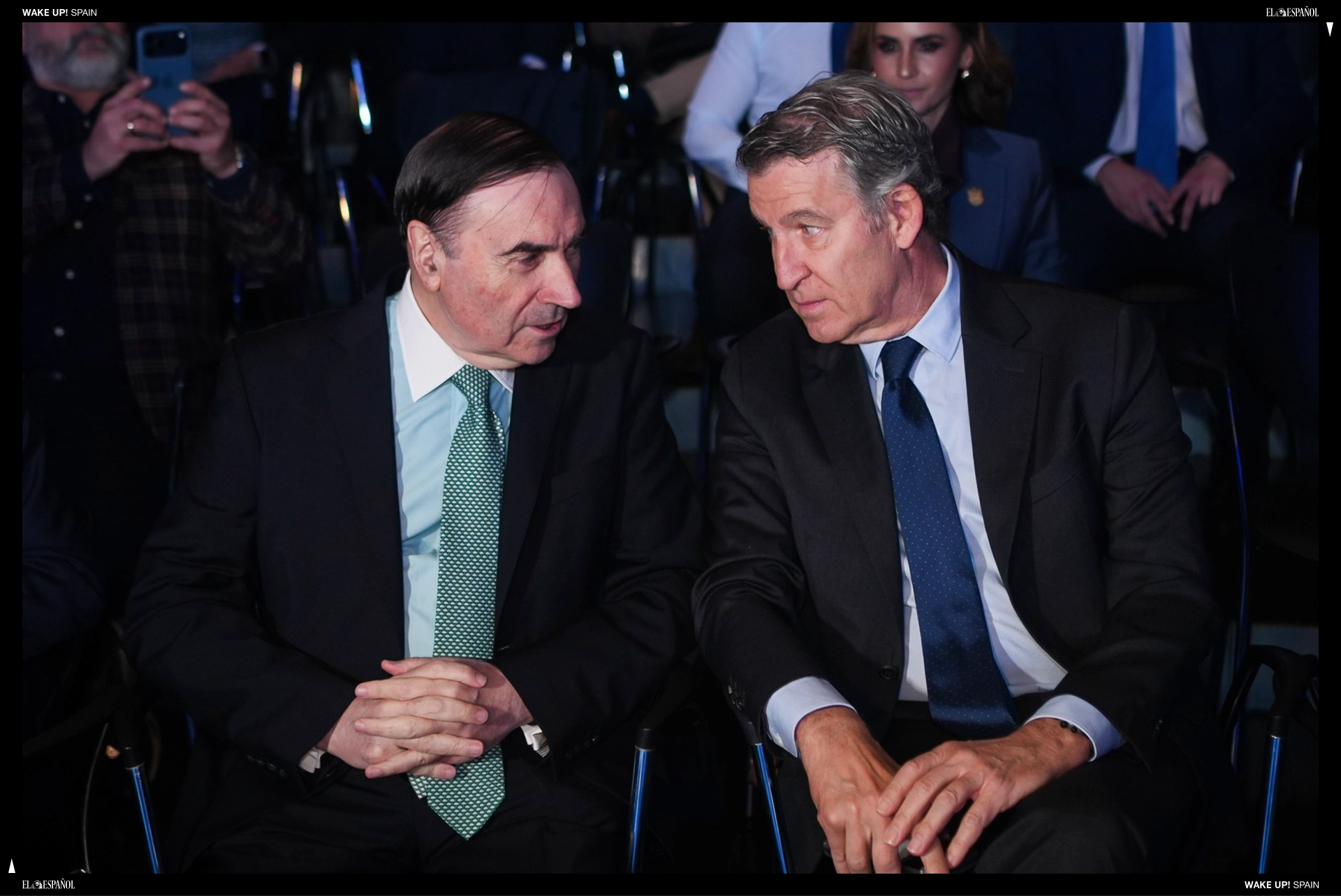 Pedro J. Ramírez y Alberto Núñez Feijóo