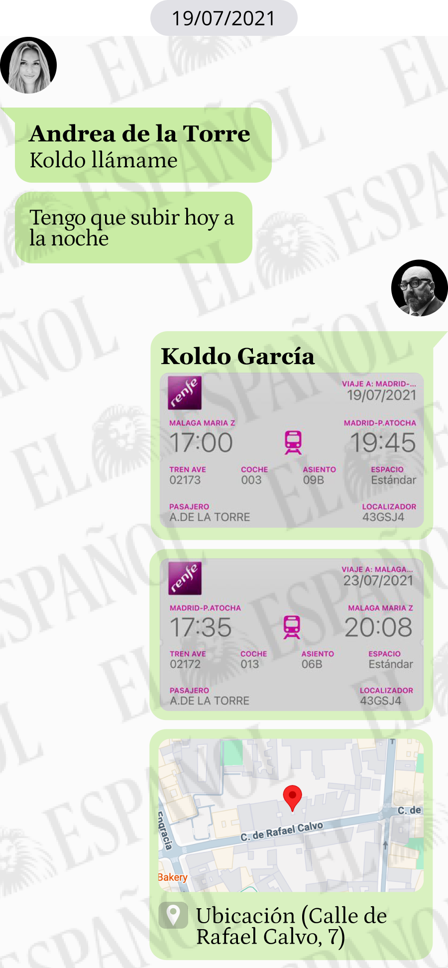 Conversación entre Andrea de la Torre y Koldo García en 2021