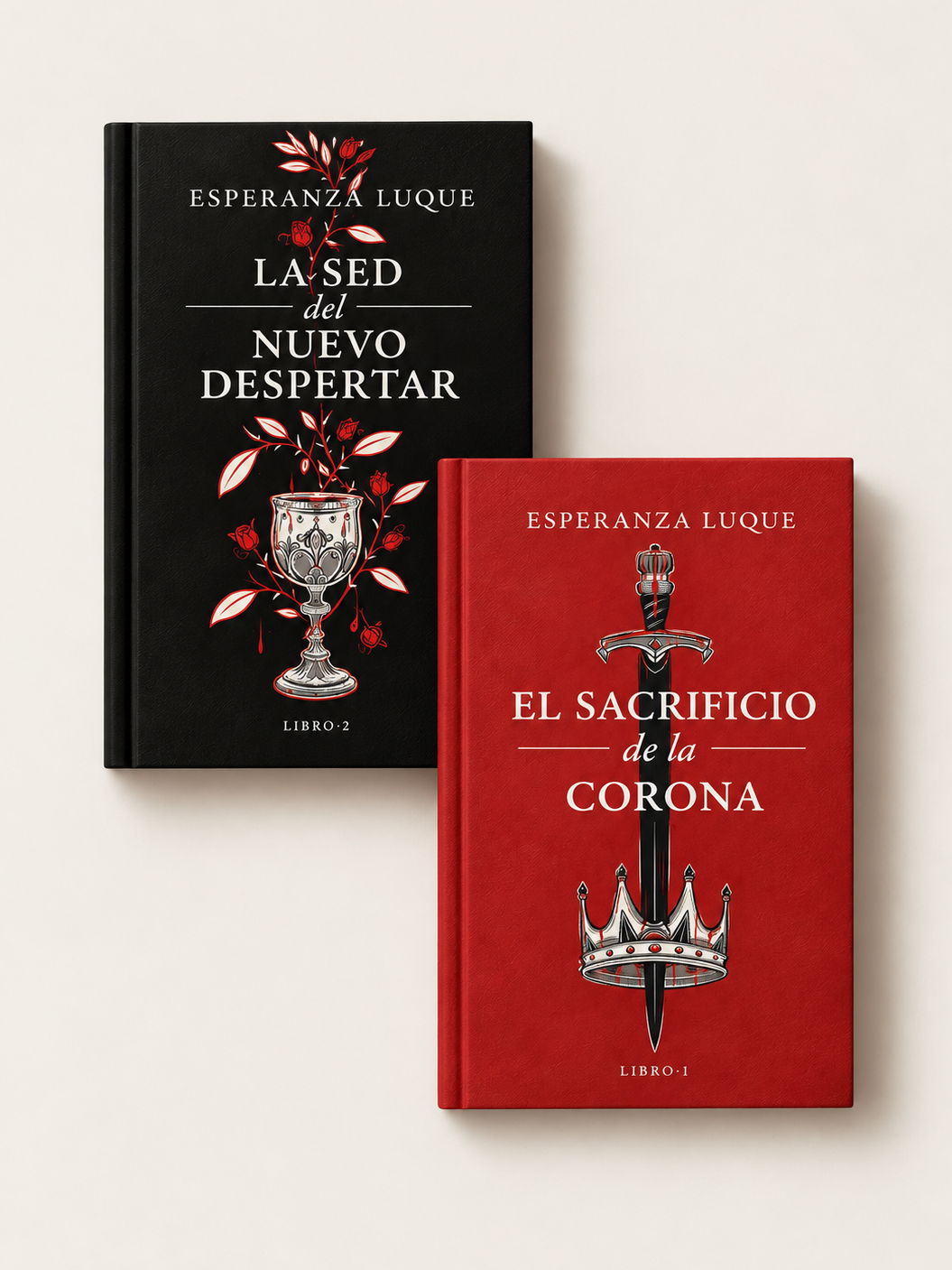 Sorteamos dos packs de 'El sacrificio de la corona', la bilogía de fantasía oscura de Esperanza Luque
