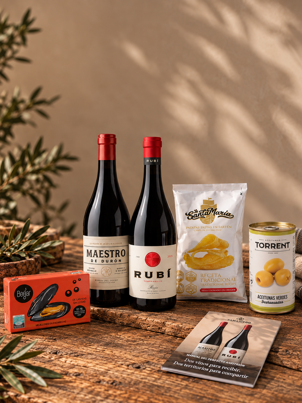 El arte de la buena anfitriona: consigue el pack definitivo de Bodegas y Viñedos Samaniego para el aperitivo perfecto