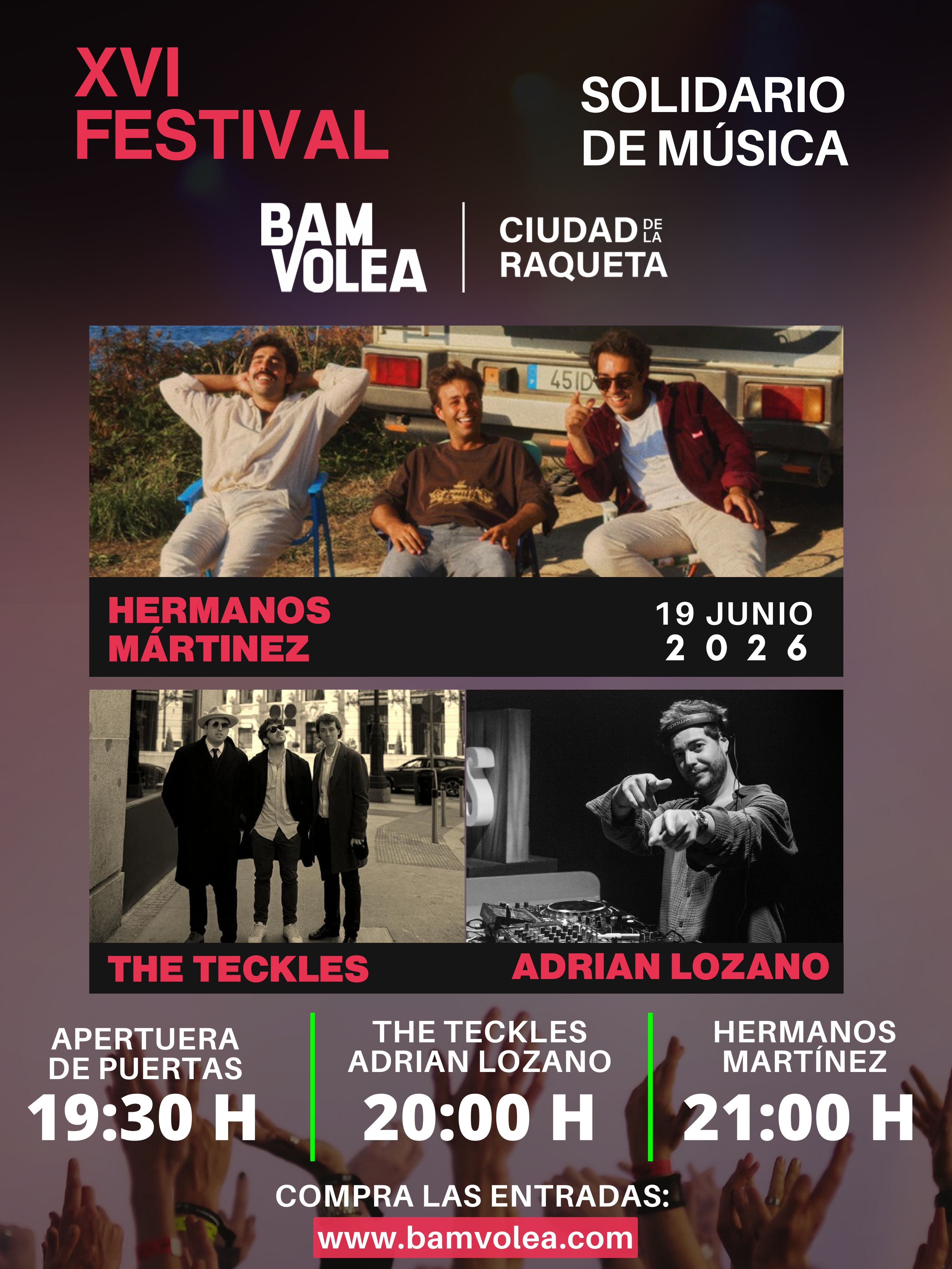¿Quieres ver a los Hermanos Martínez? Sorteamos dos entradas para el Festival de la Ciudad de la Raqueta