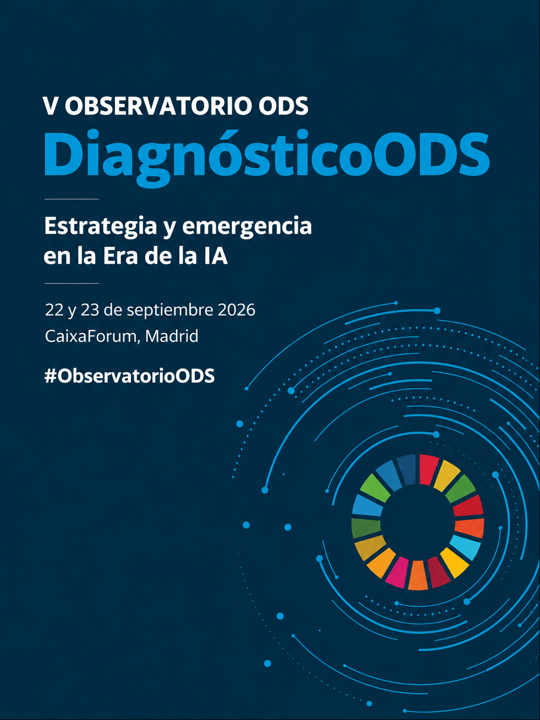 Te invitamos a nuestro Observatorio DiagnósticODS: estrategia y emergencia en la era de la IA