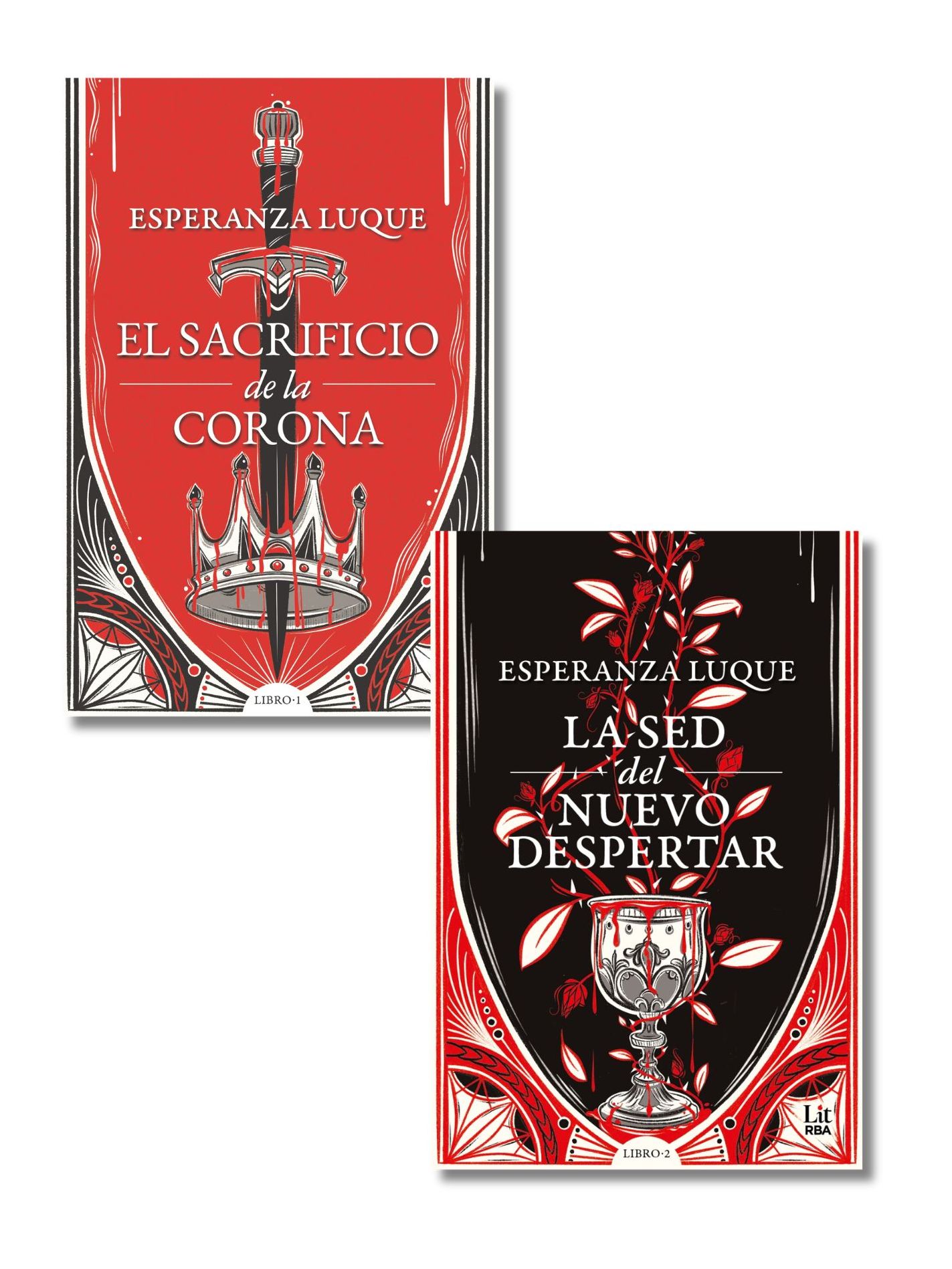 Sorteamos dos packs de 'El sacrificio de la corona', la bilogía de fantasía oscura de Esperanza Luque