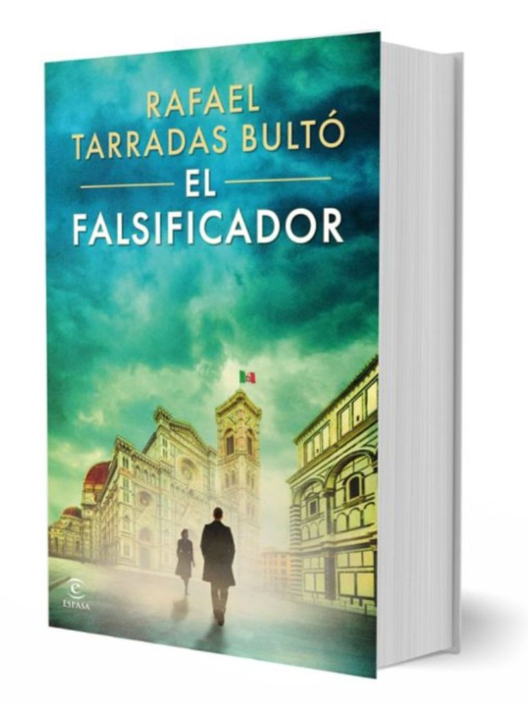 Rafael Tarradas nos ha firmado 5 ejemplares de 'El falsificador', su nueva novela ¿quieres uno?