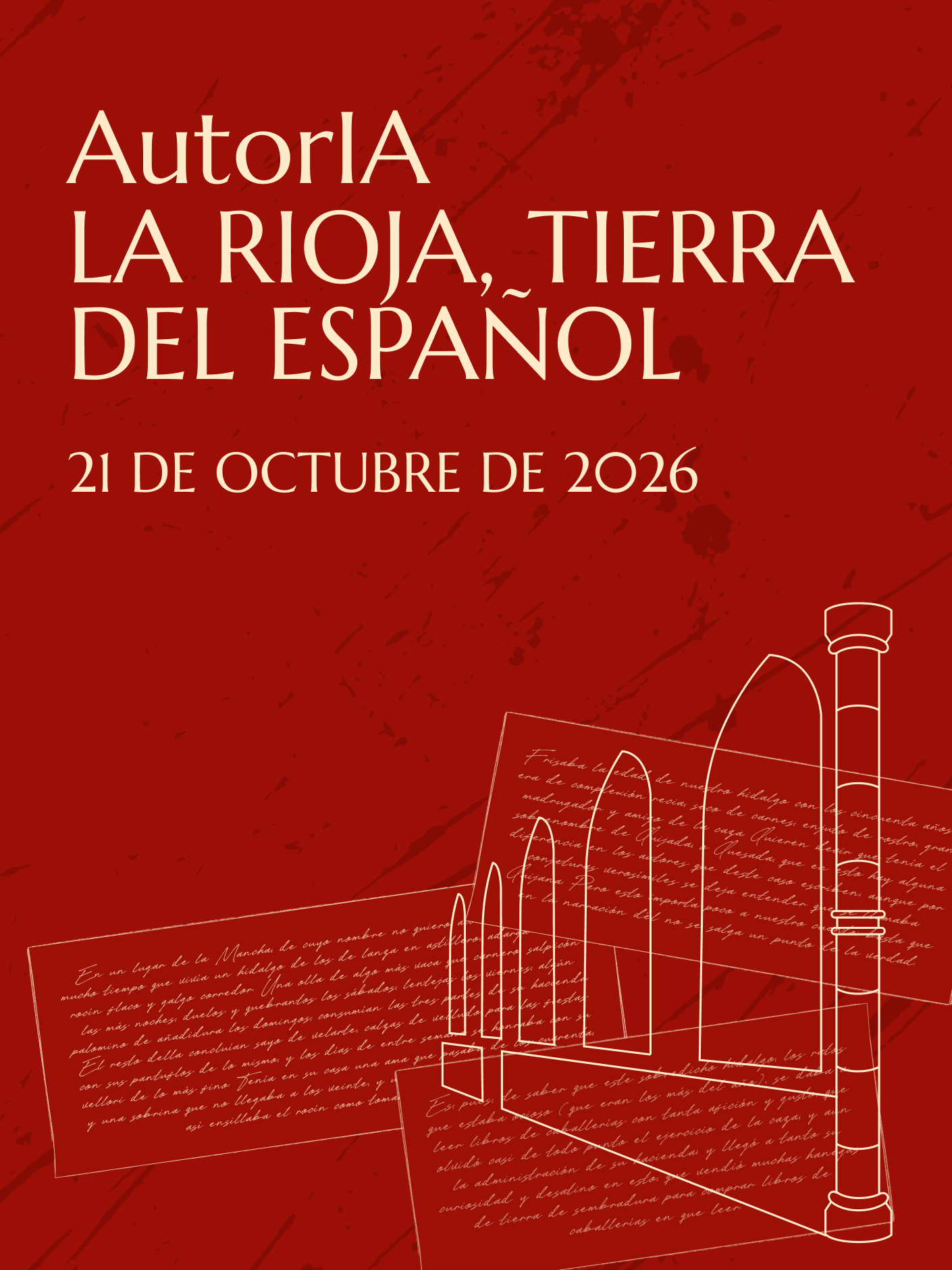 Te invitamos a la presentación en Madrid de 'AutorIA. La Rioja, tierra del español'