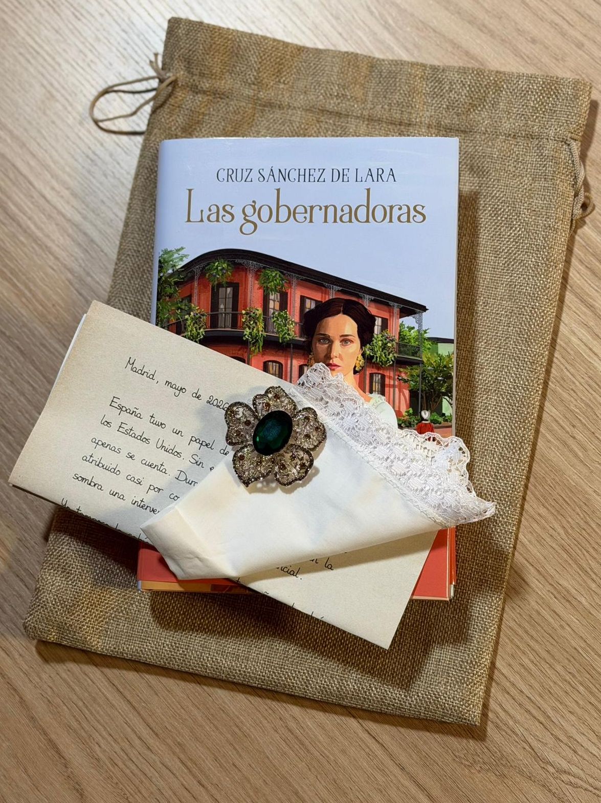 Consigue el pack VIP de 'Las gobernadoras' y viaja al siglo XVIII con el nuevo libro de Cruz Sánchez de Lara
