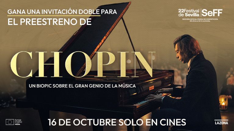 Sé el primero en descubrir la historia tras la leyenda: vive el preestreno de Chopin