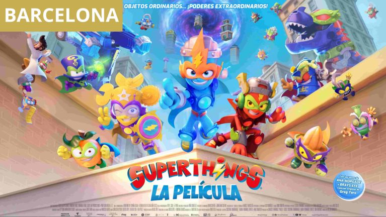 El plan familiar perfecto: ¡asiste al preestreno en Barcelona de Superthings: La película!
