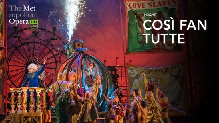 Disfruta de "Così fan tutte" de Mozart en directo desde el MET en tu Cine Yelmo más cercano