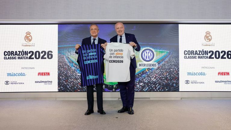Un partido con alma de infancia: Real Madrid e Inter de Mián jugarán la XIII edición del Corazón Classic Match