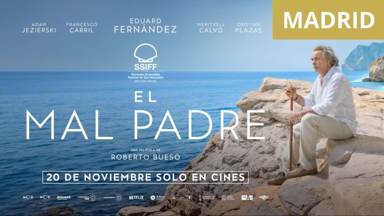 Asiste en Madrid al preestreno de "El Mal Padre", la nueva película de Roberto Bueso