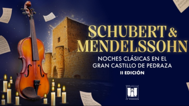 Schubert y Mendelssohn bajo las estrellas: vive una noche romántica única en el Gran Castillo de Pedraza