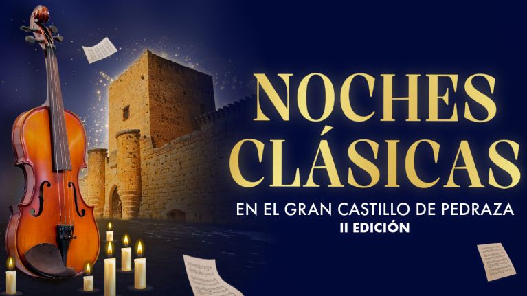 Bach inaugura las Noches Clásicas del Castillo de Pedraza. ¡No te lo pierdas!